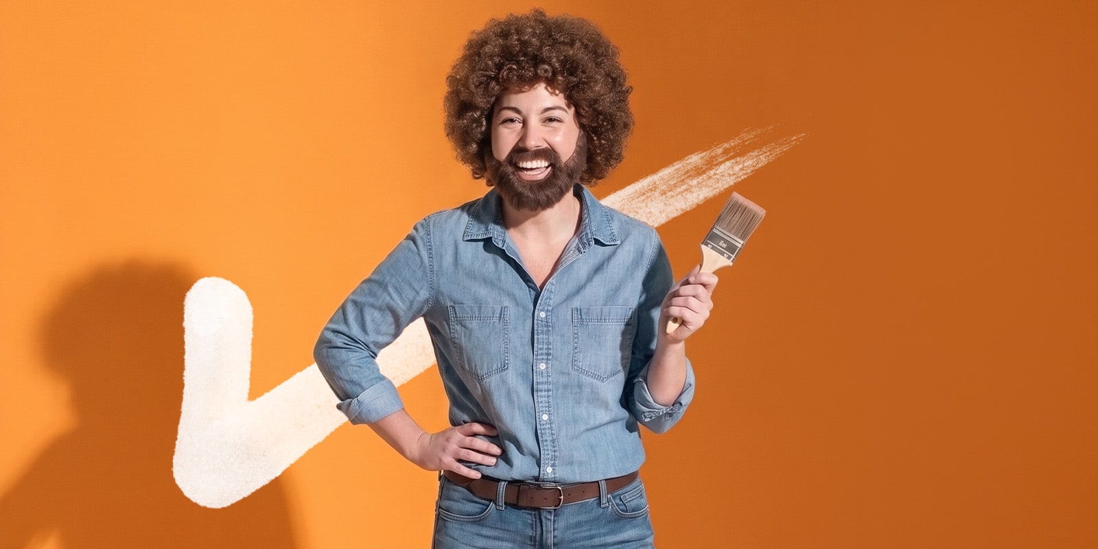 Bob Ross Costume